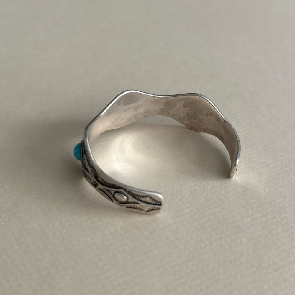 Turquoise bangle #1744 - Picture 3 of 3